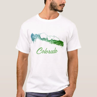 Colorado T-Shirt Colorado Bergsilhouette II