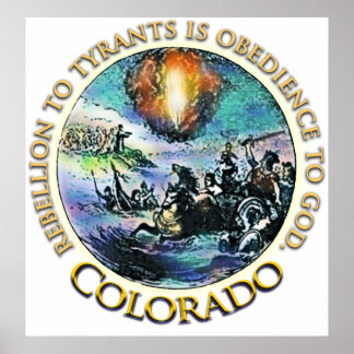 Colorado-Tee-Party-Plakat Poster