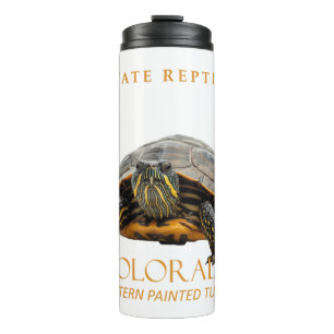 Colorado Territory Reptil Western Painted Turtle Thermosbecher