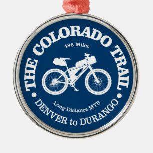 Colorado Trail (MTB) Ornament Aus Metall