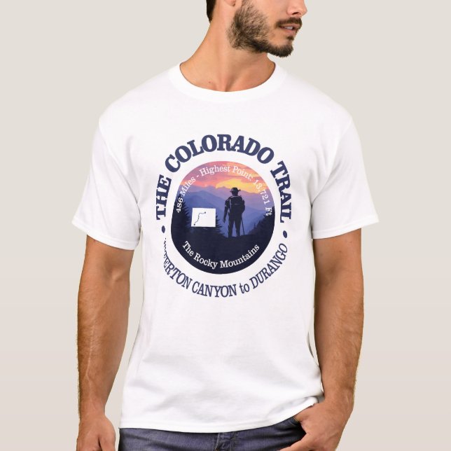 Colorado Trail (rd2) T-Shirt (Vorderseite)