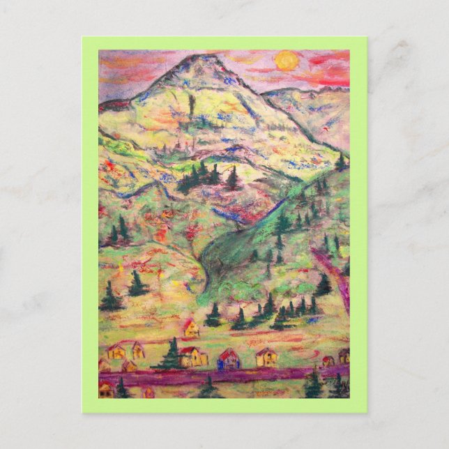 Colorado Traveler Postkarte (Vorderseite)