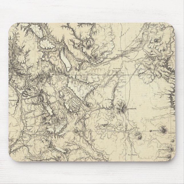 Colorado und New Mexico Mousepad (Vorne)