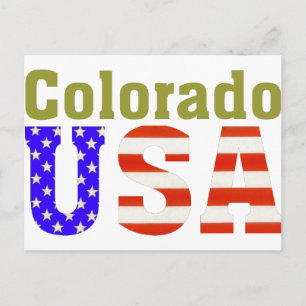 Colorado USA Aashen alpha Postkarte