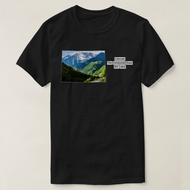 Colorado USA T-Shirt (Design vorne)