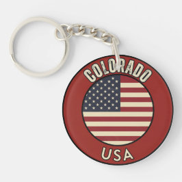 Colorado Vereinigte Staaten Schlüsselanhänger