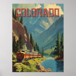 Colorado Vintage Poster