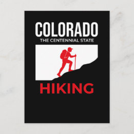 Colorado Wandern – Der Centennial-Staat USA Postkarte