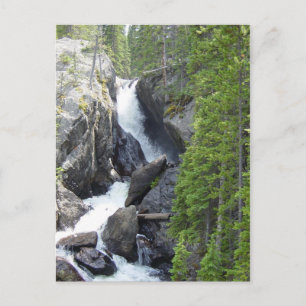 Colorado Waterfall Postkarte