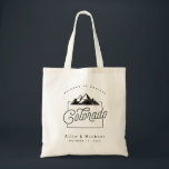 Colorado Wedding Welcome Tote Bag Tragetasche<br><div class="desc">Die Tasche Colorado ist ideal,  um die Gäste der Stadt zu Ihrer Hochzeit zu empfangen! Packen Sie es mit lokalen Goodies für ein extra lustiges Willkommenspaket.</div>