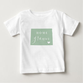 Colorado Zuhause Grown | Staat-Karte bearbeiten Baby T-shirt