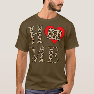 Colorado Zuhause Leopard Print T-Shirt