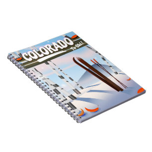 Colorado zum Ski! Notizblock