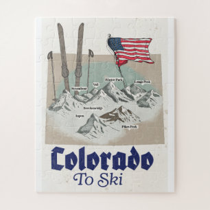 Colorado zum Skifahren