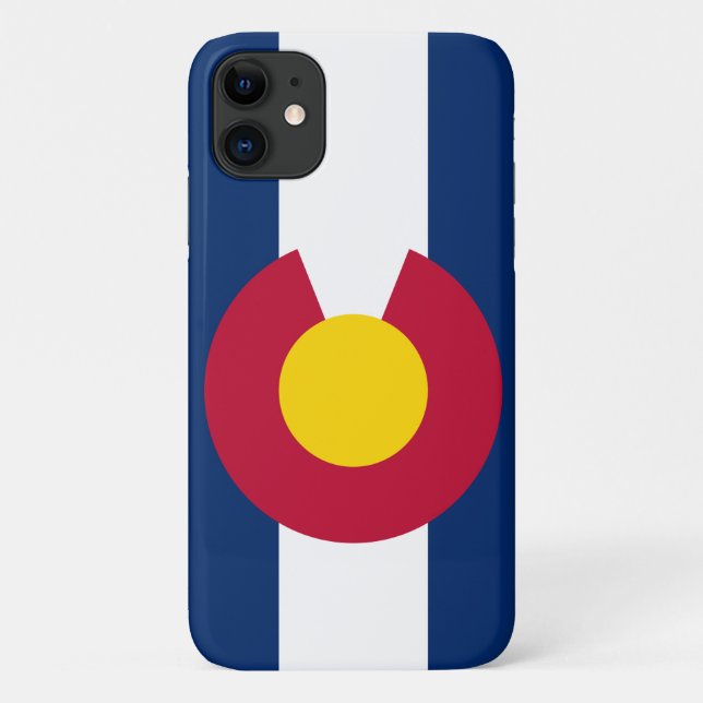 Colorados Flagge Case-Mate iPhone Hülle (Rückseite)