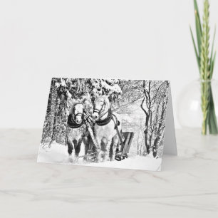 Coloration adulte : Joyeuse carte de Noël