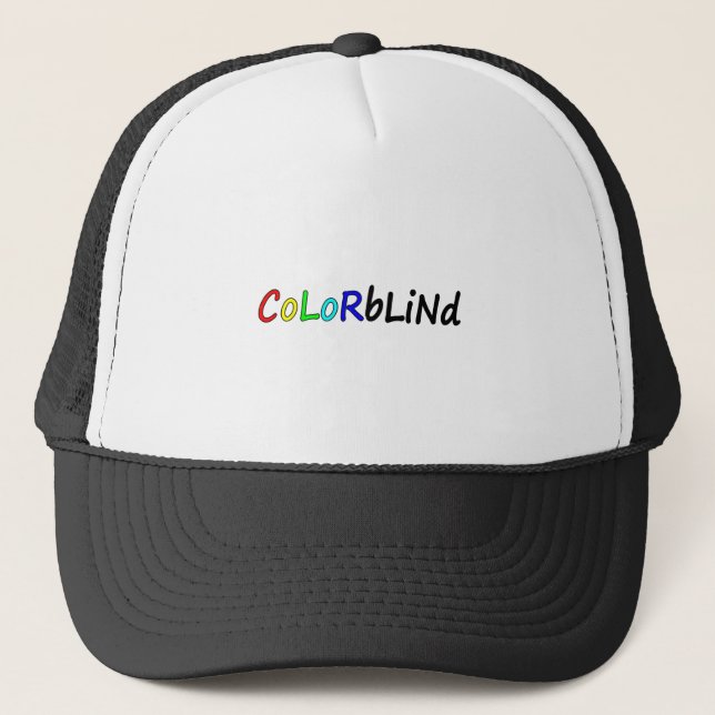 Colorblind Truckerkappe (Vorderseite)