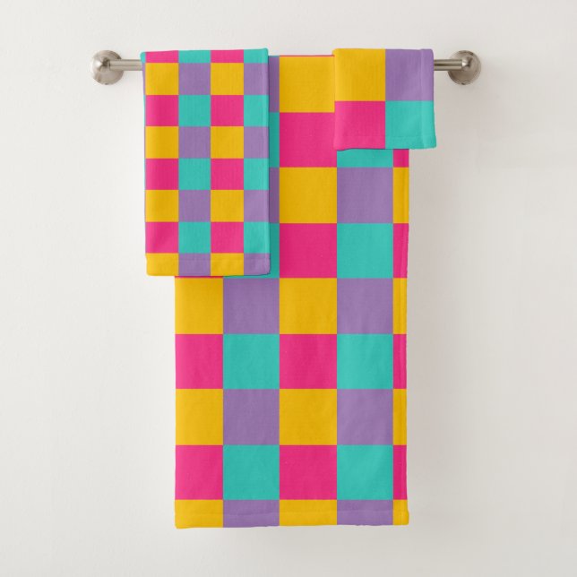 Colorblock 1980 Disco Funky Colorful (En situation)