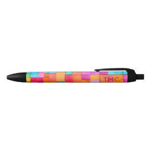 Colorblok Art INITIALS Moderner Kunstspass Kugelschreiber