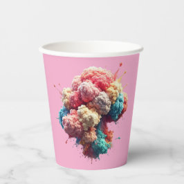 Colorbomb Explosionspapier-Tasse! Pappbecher