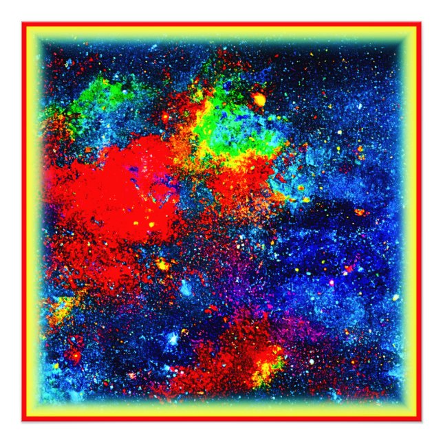 Colorburst Cosmos. Jetzt kaufen Fotodruck (Vorne)