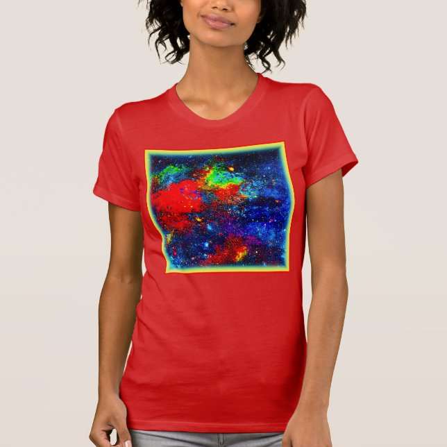 Colorburst Cosmos. Jetzt kaufen T-Shirt (Vorderseite)