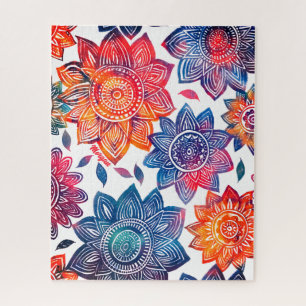 Colorburst Mandala Garden - Vibrant Boho Gift