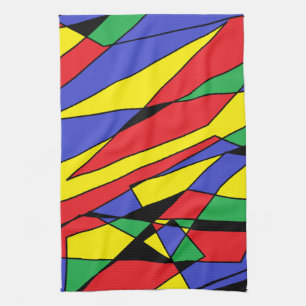 \colorcul Kitchen Towel Abstract Geschirrtuch