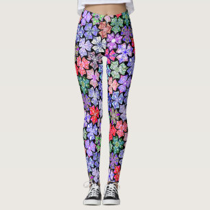 Coloré Boho Mandala Motif Leggings