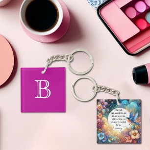 Coloré Christian Romans Bible Verse Monogramme