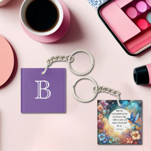 Coloré Christian Romans Bible Verse Monogramme