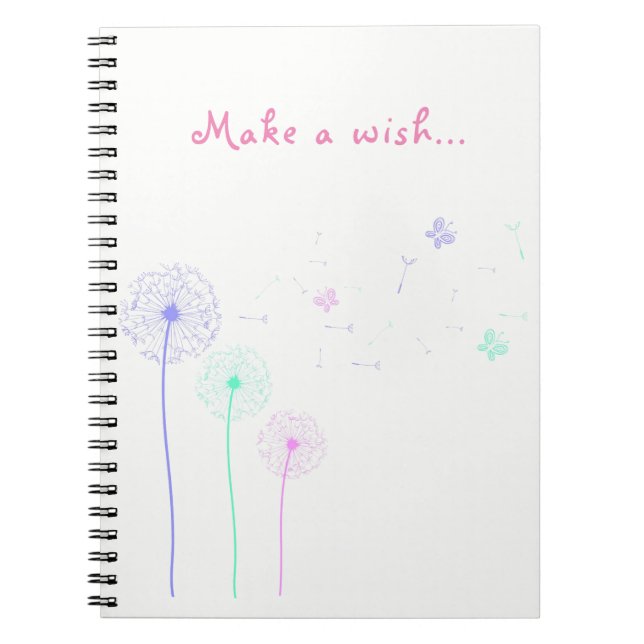Coloré Faire Un Carnet Souhaitable (Devant)