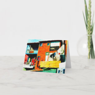 Coloré La Boca Buenos Aires, Argentine Carte pour 