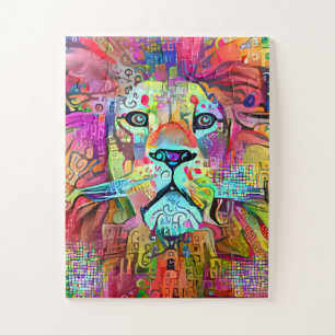 COLORÉ LION ART JIGSAW PUZZLE