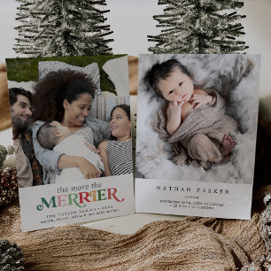 Coloré Plus Le Merrier Faire-part de naissance