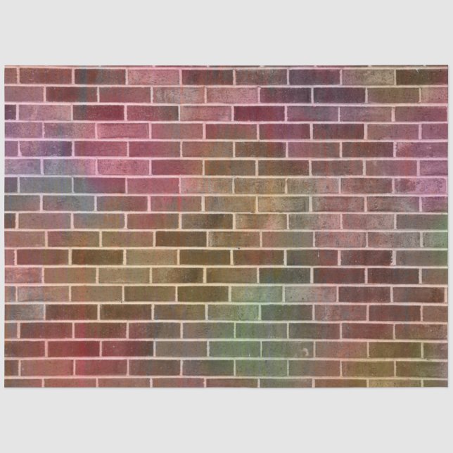 colored bricks tissue paper seidenpapier (Vorderseite)