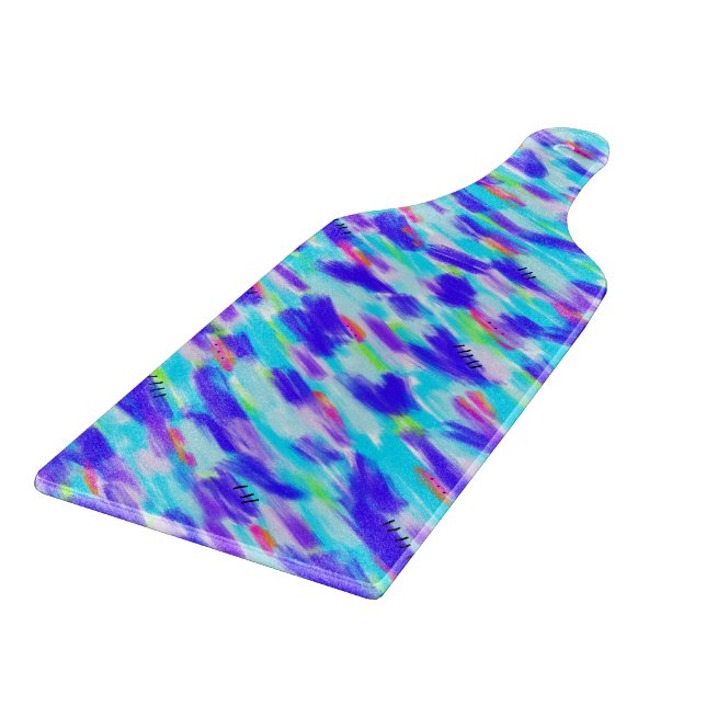 Colored Chaos Cutting Board Schneidebrett (Ecke)