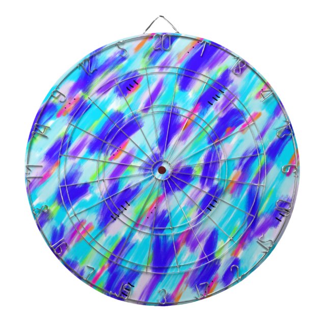 Colored Chaos Dart Board Dartscheibe (vorne)