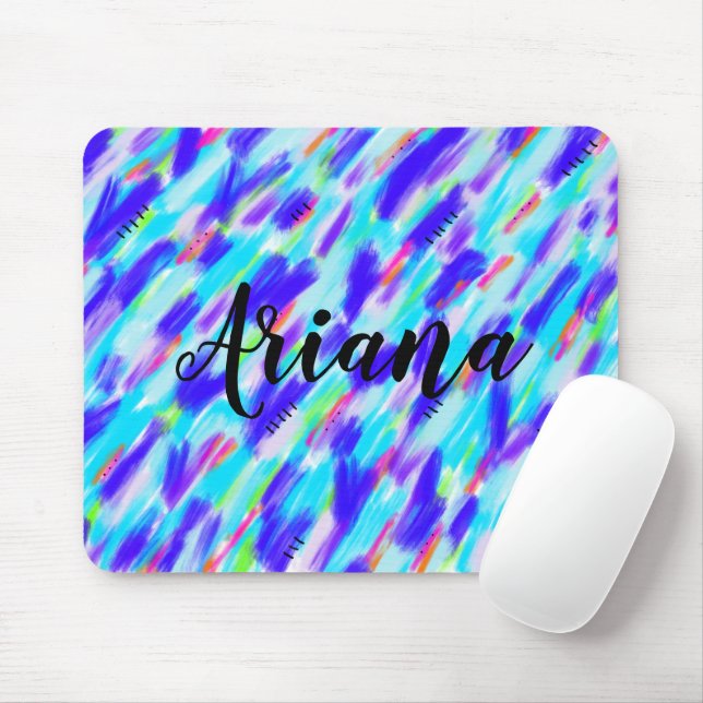 Colored Chaos Mouse Pad Mousepad (Mit Mouse)