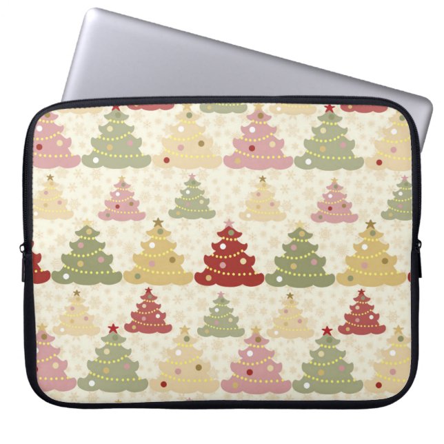 Colored Christmas Laptopschutzhülle (Vorderseite)