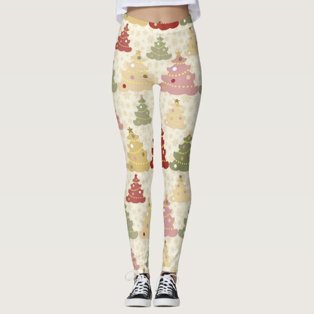 Colored Christmas Leggings (Vorderseite)