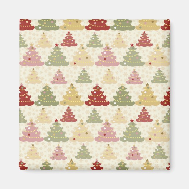 Colored Christmas Magnet (Vorne)