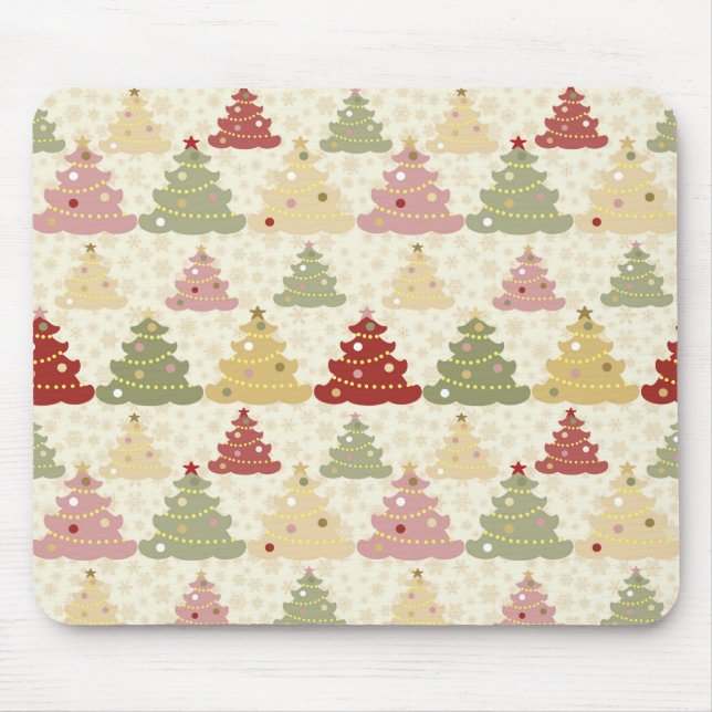 Colored Christmas Mousepad (Vorne)