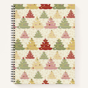 Colored Christmas Notizbuch