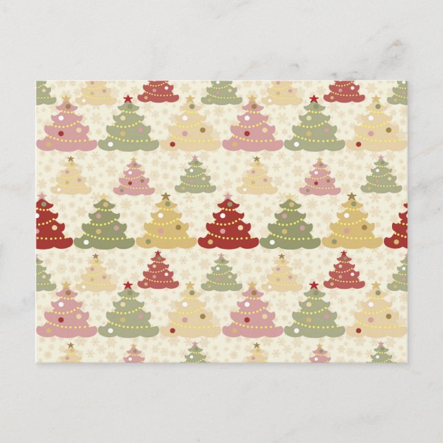 Colored Christmas Postkarte (Vorderseite)