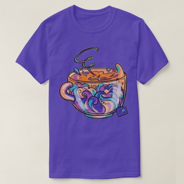 Colored cupe T-Shirt (Design vorne)