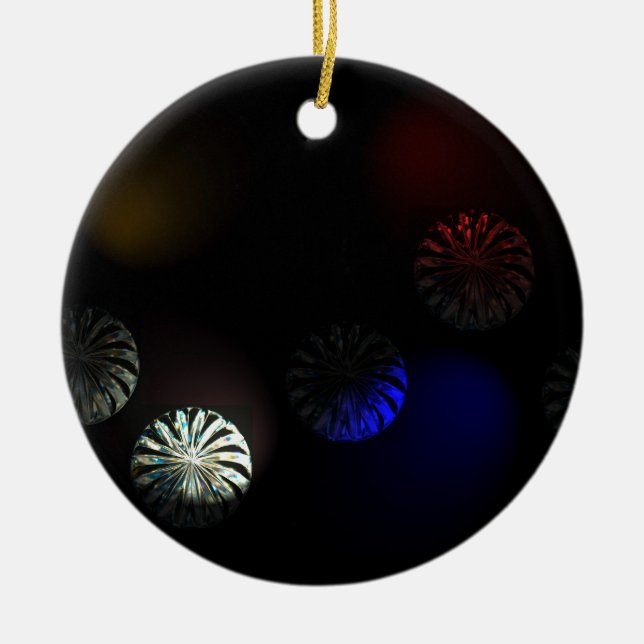 Colored Cystal Imager Keramik Ornament (Vorne)