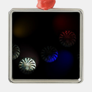 Colored Cystal Imager Ornament Aus Metall
