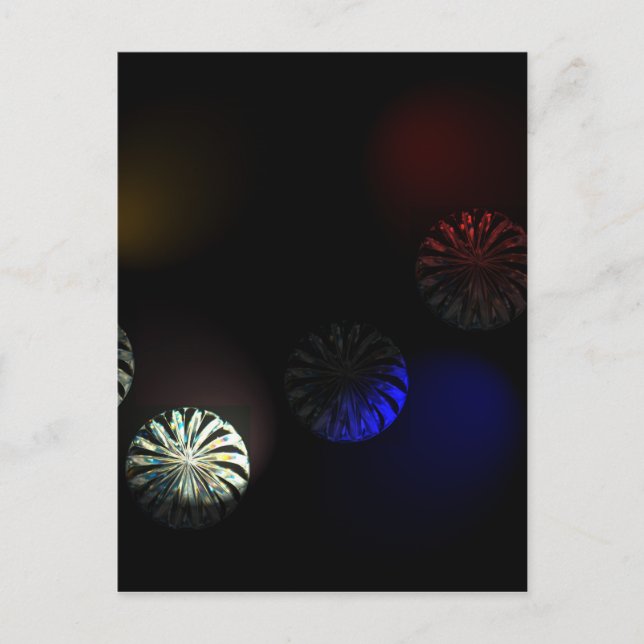 Colored Cystal Imager Postkarte (Vorderseite)