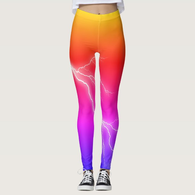 Colored Lightning Leggings (Devant)